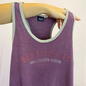 VINTAGE BUM EQUIPMENT COLLEGIATE SERIES MIDI DRESS